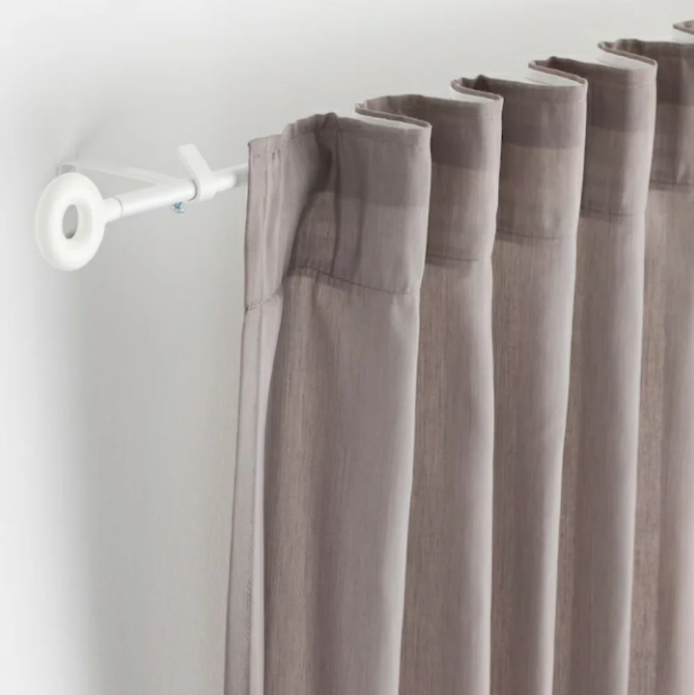 Ikea Irja steel curtain rod White 59.5”